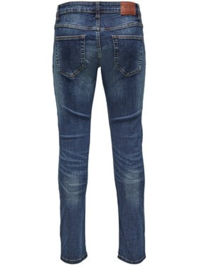 Only & Sons Jeansy Weft 22005076 Granatowy Regular Fit