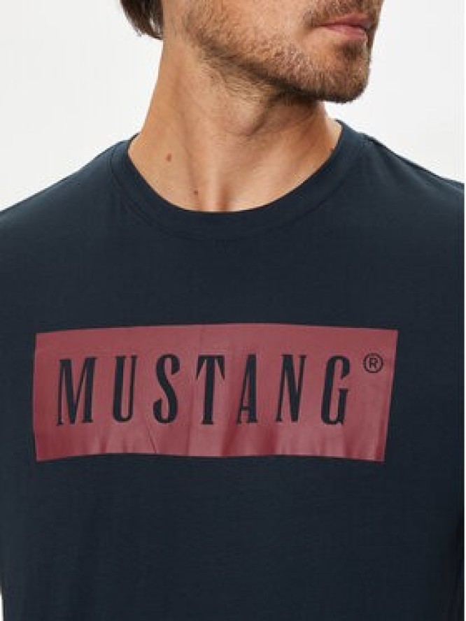 Mustang T-Shirt Austin 1014749 Szary Regular Fit