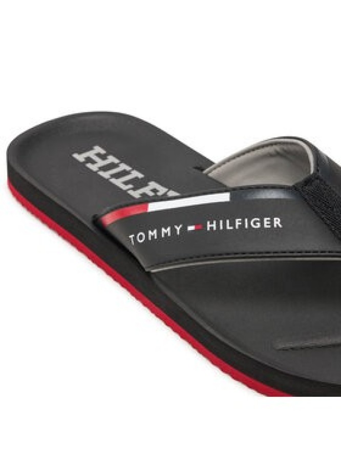 Tommy Hilfiger Japonki Comfort Hilfiger Beach Sandal FM0FM05096 Czarny