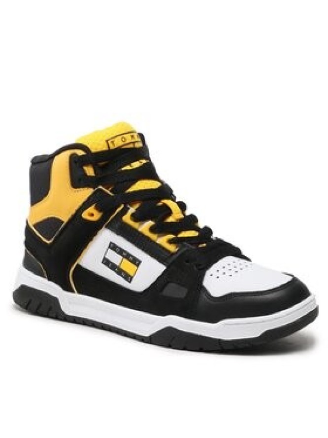 Tommy Jeans Sneakersy Mid Cut Skater EM0EM01108 Czarny