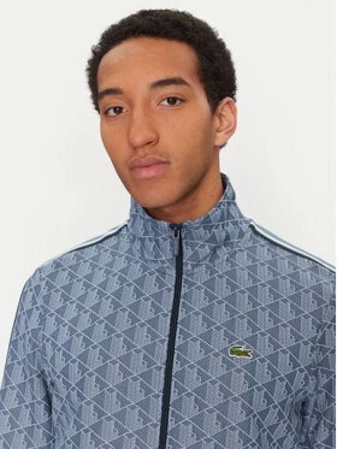 Lacoste Bluza SH1368 Niebieski Regular Fit