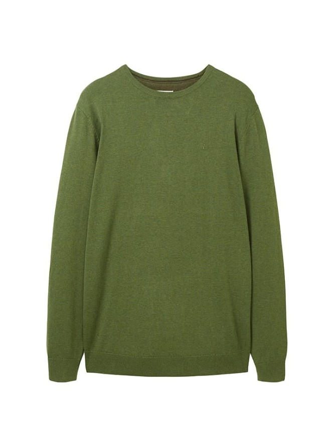Tom Tailor Sweter w kolorze zielonym rozmiar: XL