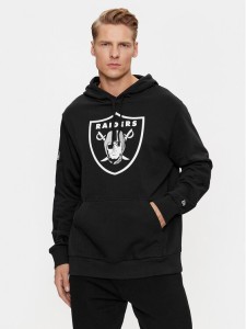 New Era Bluza NFL 60416766 Czarny Regular Fit