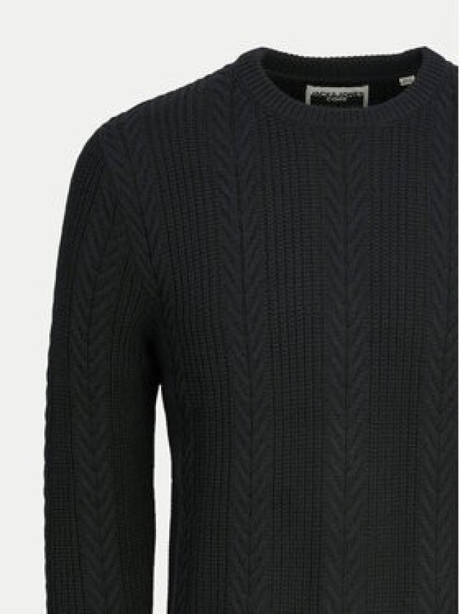 Jack&Jones Sweter 12261436 Czarny Regular Fit