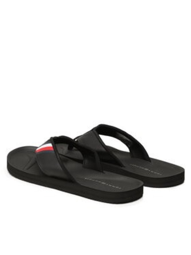 Tommy Hilfiger Japonki Comfortable Padded Beach Sandal FM0FM04473 Czarny