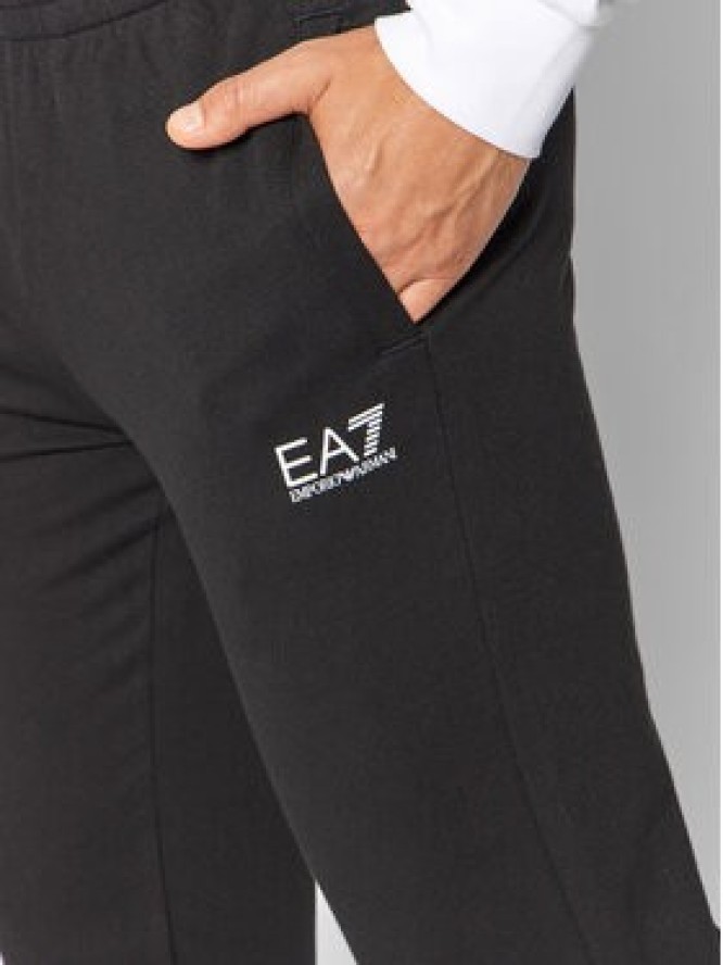 EA7 Emporio Armani Spodnie dresowe 8NPP53 PJ05Z 1200 Czarny Slim Fit