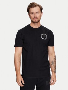 Plein Sport T-Shirt FADC MTK7542 STE003N Czarny Slim Fit