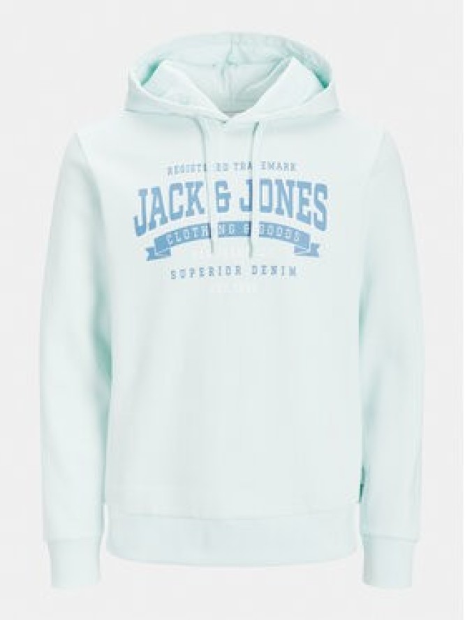 Jack&Jones Bluza Logo 12233597 Błękitny Standard Fit