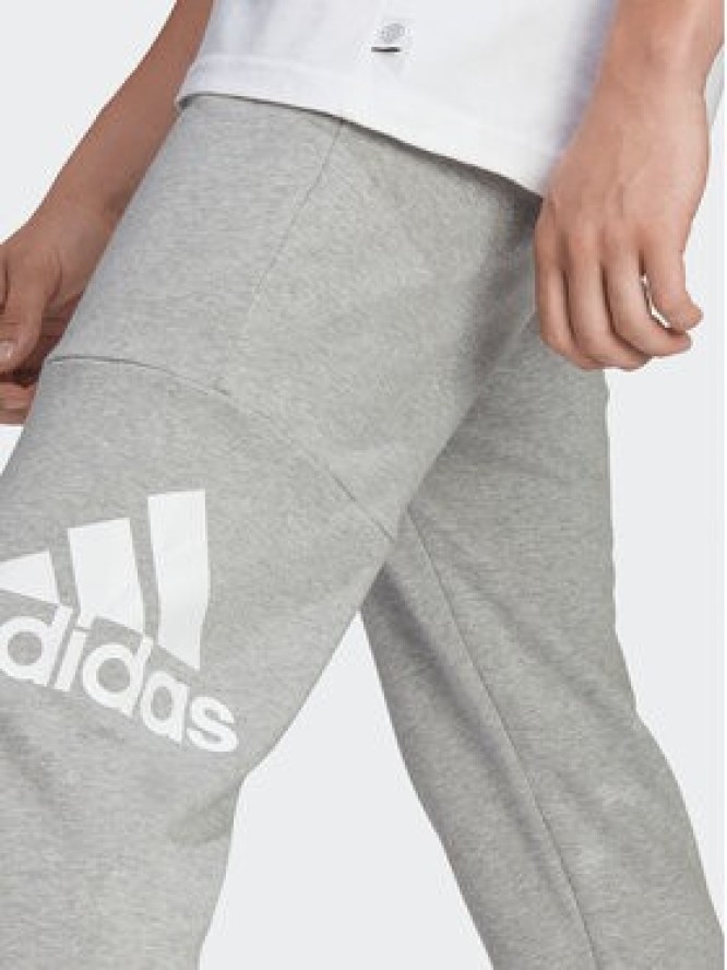 adidas Spodnie dresowe Essentials HA4345 Szary Regular Fit