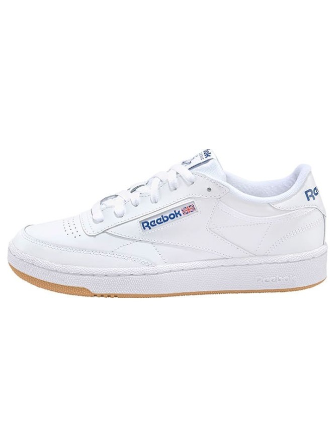 Reebok Skórzane sneakersy "Club C 85" w kolorze białym rozmiar: 36,5