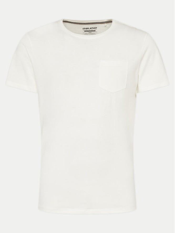 Blend T-Shirt 20716515 Biały Regular Fit