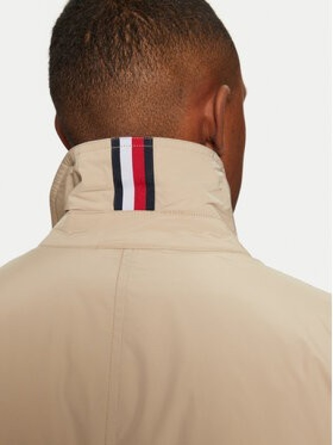 Tommy Hilfiger Kurtka przejściowa MW0MW37651 Beżowy Regular Fit