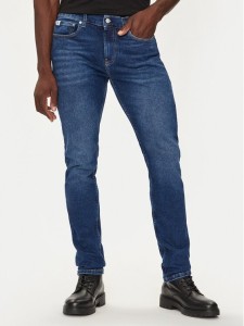 Calvin Klein Jeans Jeansy J30J325735 Niebieski Slim Fit