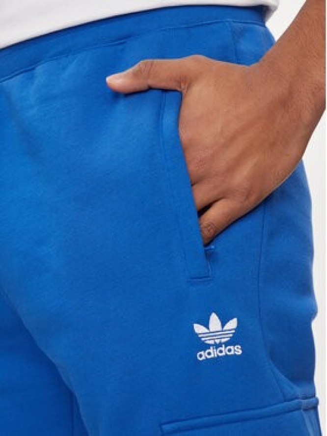 adidas Spodnie dresowe adicolor Trefoil IP2758 Niebieski Regular Fit