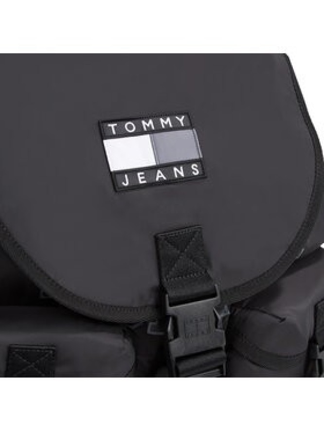 Tommy Jeans Plecak Tjm Heritage Flap Backpack AM0AM11656 Czarny