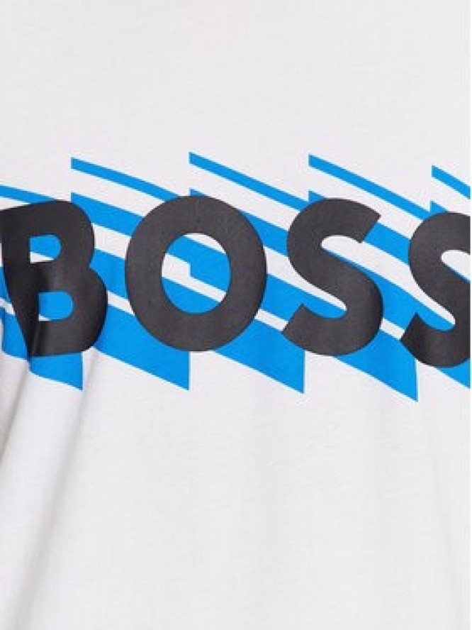 Boss T-Shirt Teebossrete 50495719 Biały Regular Fit