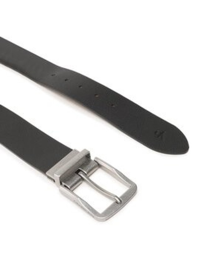 Calvin Klein Pasek Męski Classic Rev/Adj Lthr Belt 40mm K50K510786 Czarny