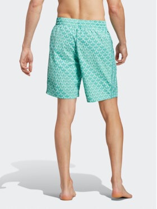 adidas Szorty kąpielowe Originals Monogram Swim Shorts H44773 Niebieski Regular Fit