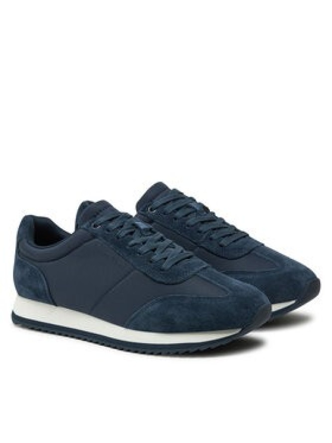 Calvin Klein Sneakersy HM0HM01667 Granatowy