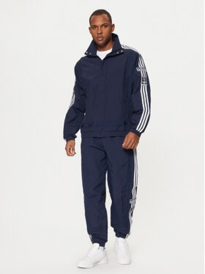 adidas Kurtka przejściowa Adibreak JD4271 Granatowy Loose Fit