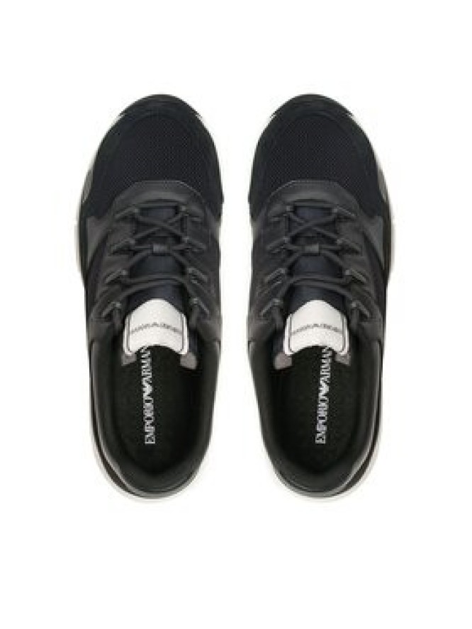 Emporio Armani Sneakersy X4X625 Granatowy