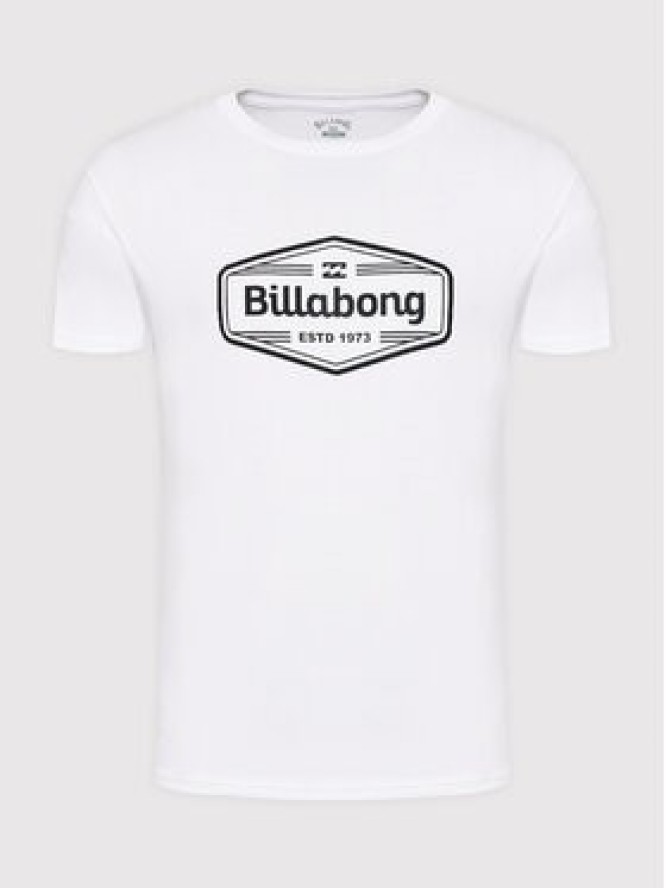 Billabong T-Shirt Trademark C1SS62 BIP2 Biały Regular Fit