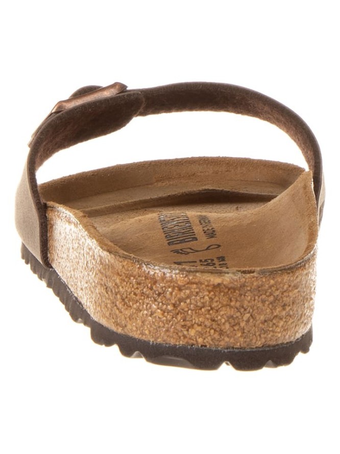 Birkenstock Klapki "Madrid" w kolorze szarobrązowym rozmiar: 41