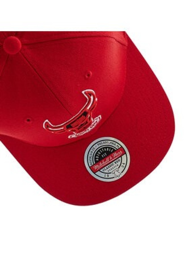 Mitchell & Ness Czapka z daszkiem HHSS3260 Czerwony