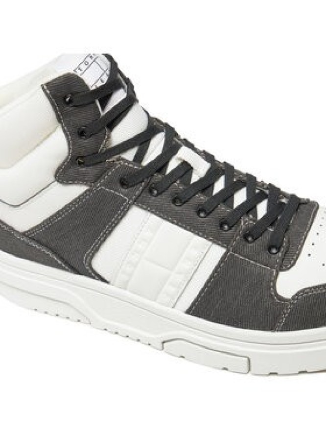 Tommy Jeans Sneakersy The Brooklyn Mid Top EM0EM01430 Czarny