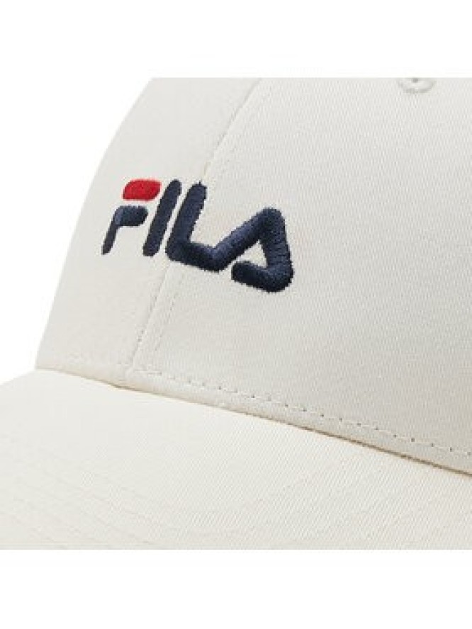 Fila Czapka z daszkiem Brasov 6 Panel Cap With Linear Logo Strap Back FCU0019 Biały