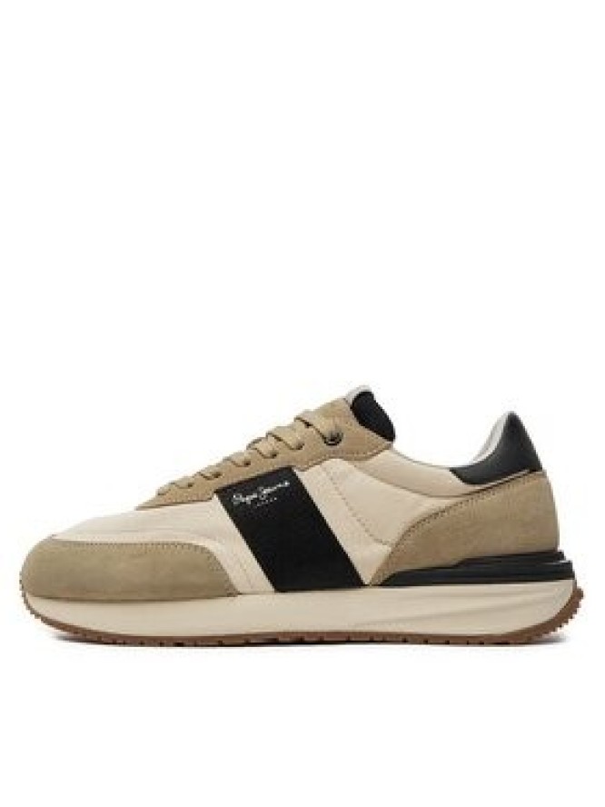 Pepe Jeans Sneakersy Buster Tape PMS60006 Beżowy