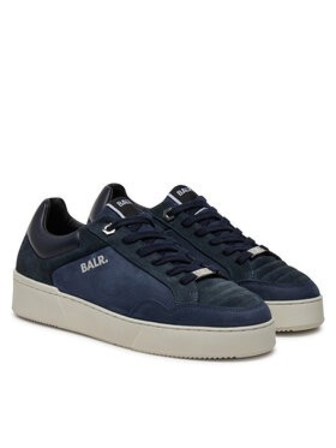 BALR. Sneakersy Bt Leather Sneaker B1511.1045.1191 Granatowy