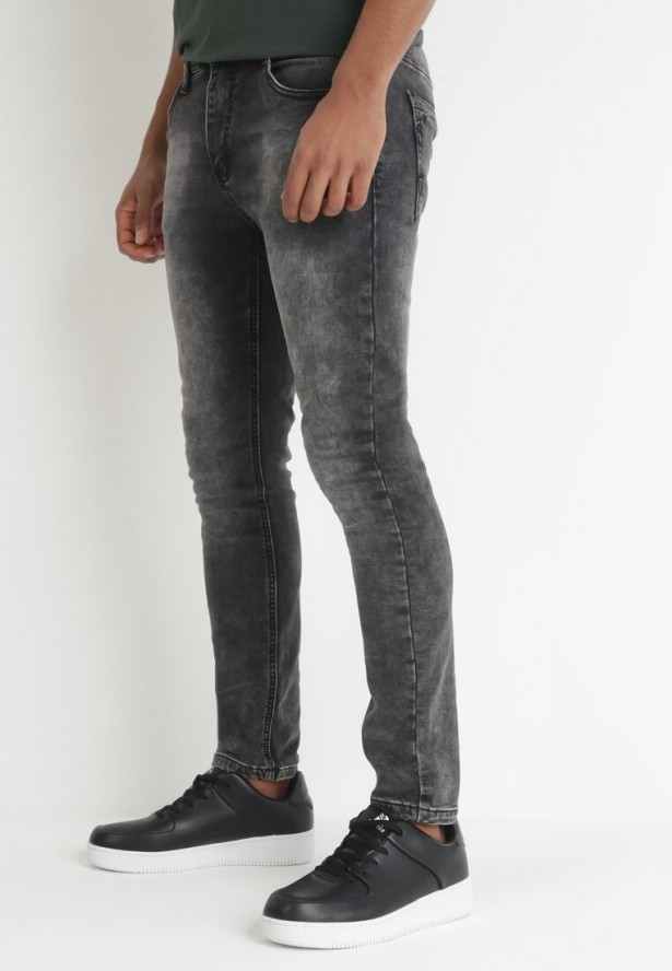 Czarne Jeansy Skinny Alidora