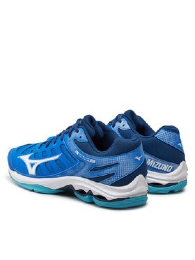 Mizuno Buty halowe Wave Voltage 2 V1GA2460 Niebieski