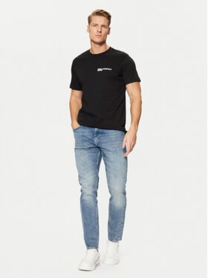 Karl Lagerfeld Jeans T-Shirt A1M17003 Czarny Slim Fit