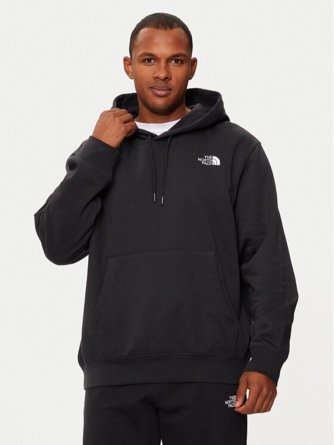 The North Face Bluza Essential NF0A89ES Czarny Regular Fit