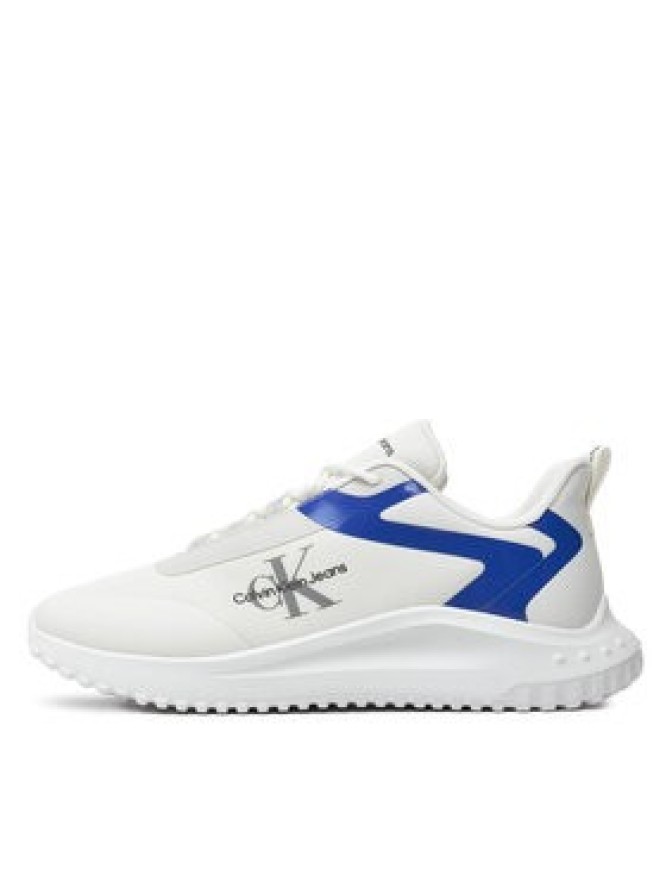 Calvin Klein Jeans Sneakersy Eva Runner Low Lace Ml Mix YM0YM00968 Biały