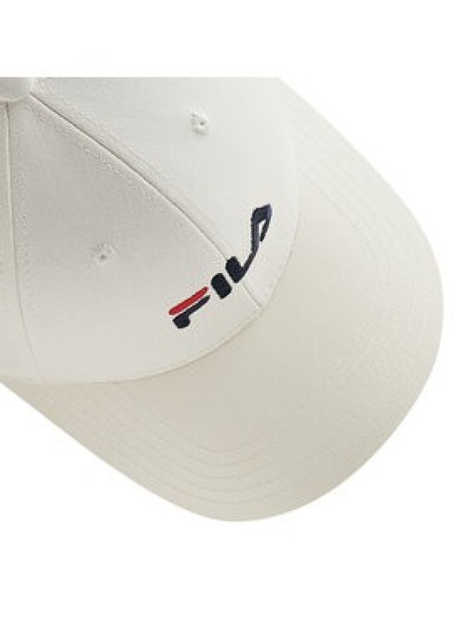 Fila Czapka z daszkiem Brasov 6 Panel Cap With Linear Logo Strap Back FCU0019 Biały