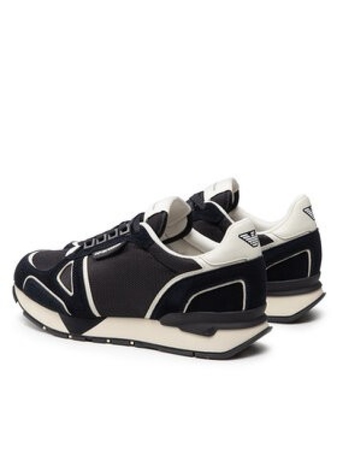 Emporio Armani Sneakersy X4X544 XM727 Q834 Granatowy