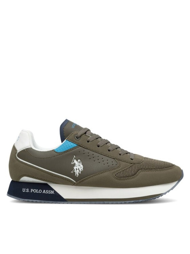 U.S. Polo Assn. Sneakersy NOBIL003G Khaki