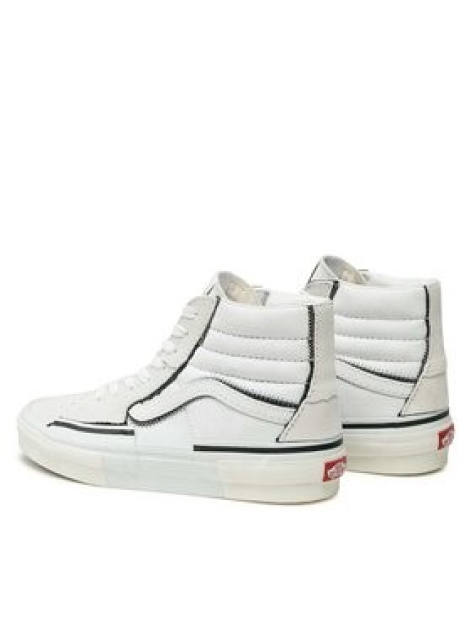 Vans Sneakersy Sk8-Hi Reconstruct VN0005UKW001 Biały