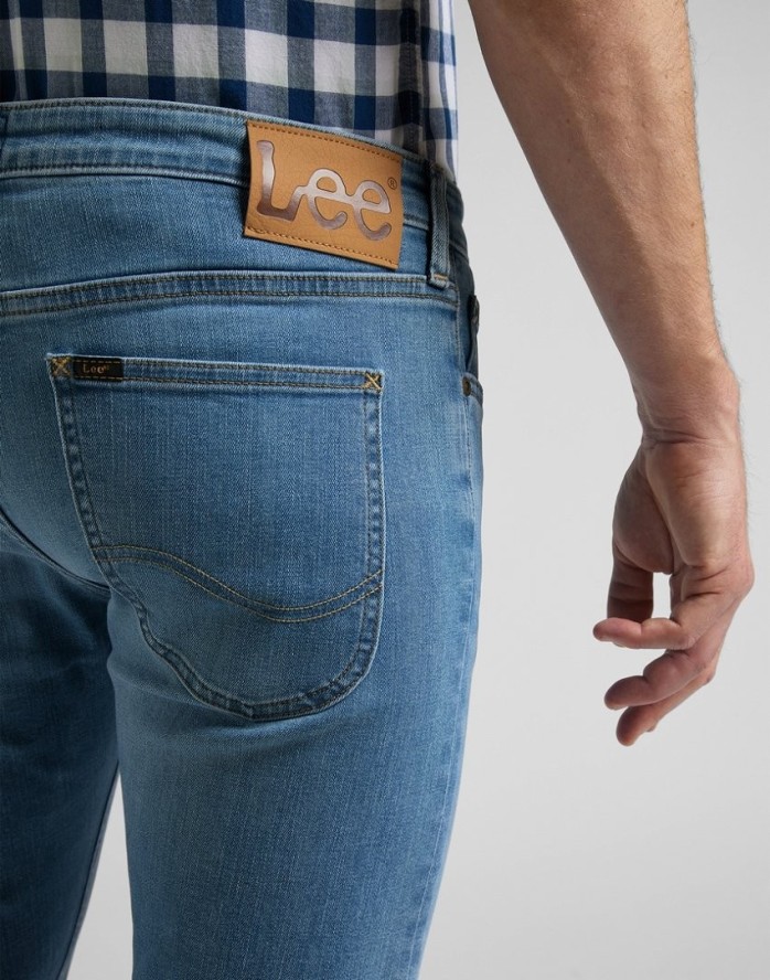 LEE MALONE MĘSKIE SPODNIE JEANSOWE WORN KALI L736QDCI