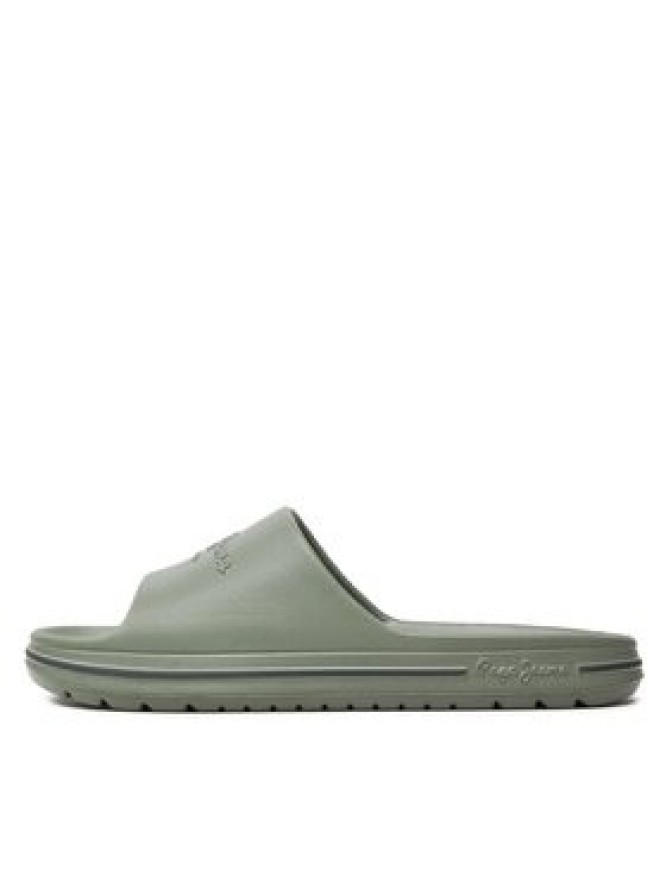 Pepe Jeans Klapki Beach Slide M PMS70159 Zielony