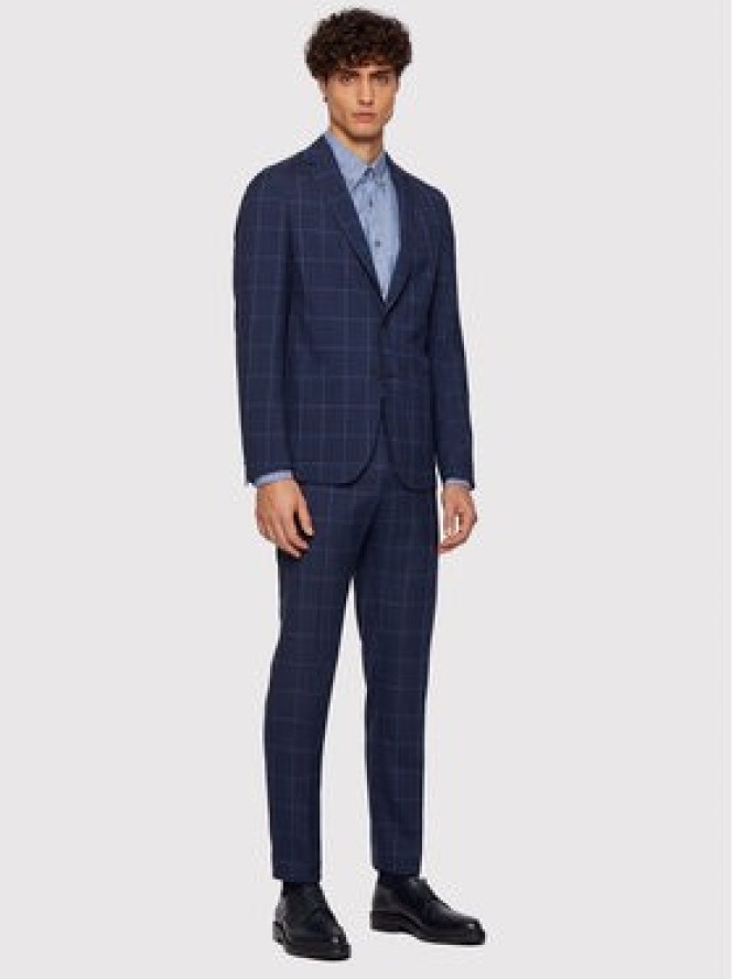 Boss Koszula Rod_53E 50447478 Niebieski Slim Fit