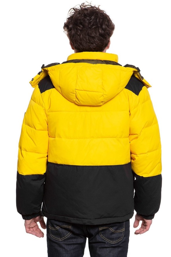 LEE MID PUFFER JACKET LEMON ZEST L87YUNMM