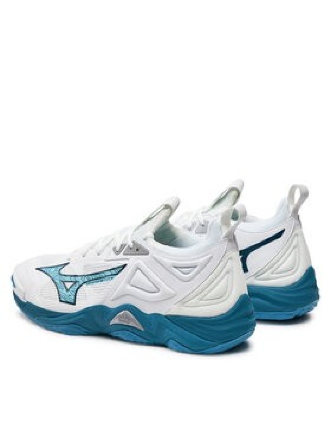 Mizuno Buty halowe Wave Momentum 3 V1GA2312 Biały