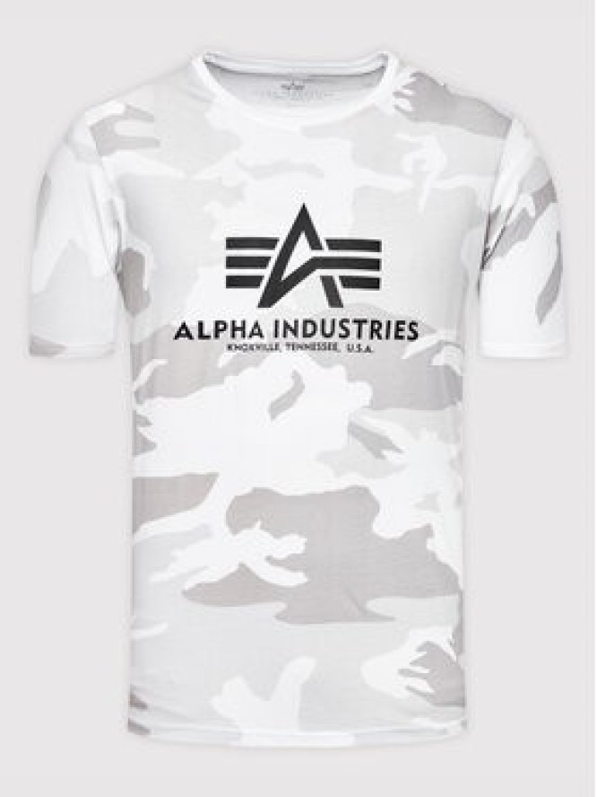 Alpha Industries T-Shirt Basic 100501C Biały Regular Fit
