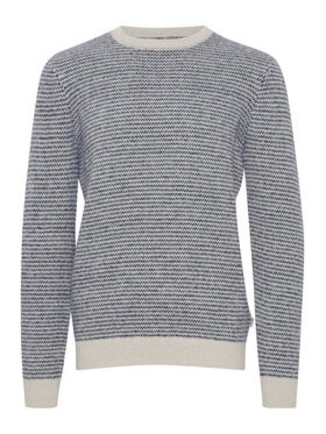 Casual Friday Sweter 20504895 Écru Regular Fit