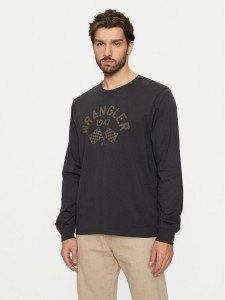 Lee Longsleeve 112357355 Szary Regular Fit