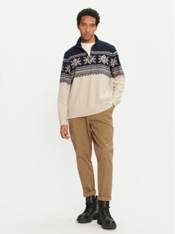 Polo Ralph Lauren Sweter 710952254001 Beżowy Regular Fit